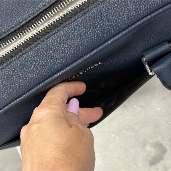 Michael Kors Navy briefcase men - Picture 7 of 12